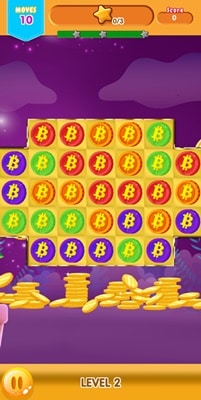 What the Bitcoin Blast game looks like