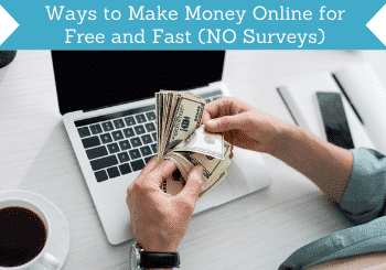 ways to make money online for free and fast no surveys header