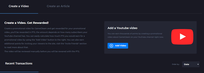 Creating content for GameGleam
