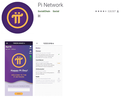 Pi Network app for Android and iOS