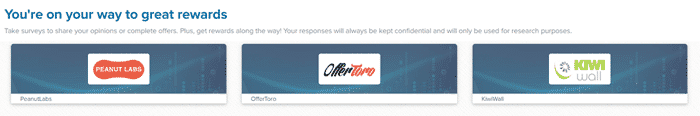 Offerwalls on eSurveyBox