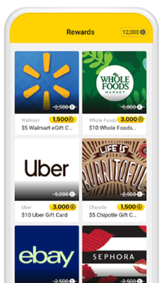 CashWalk gift card rewards