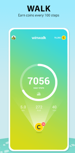 The WinWalk pedometer