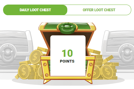 Daily Loot Chest on Lootup