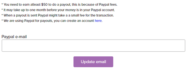 Beta Family payout method