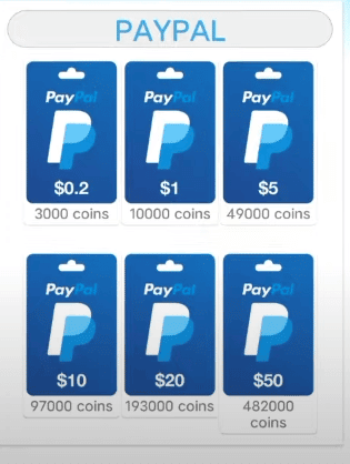 GReward payment methods