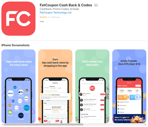 FatCoupon app for Android and iOS