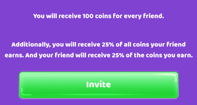 Coin Pop referral program