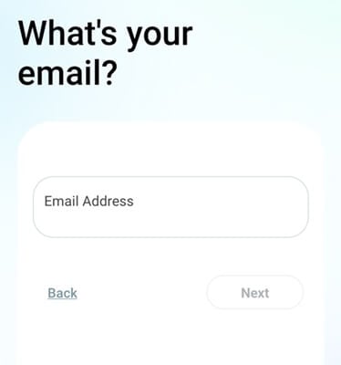 SurveyMagic sign-up screen