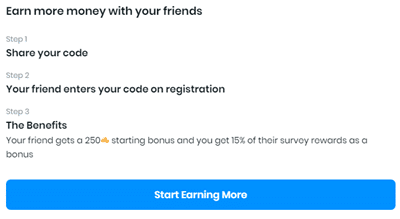 Easy Bucks referral program