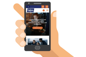 Confero on a mobile browser