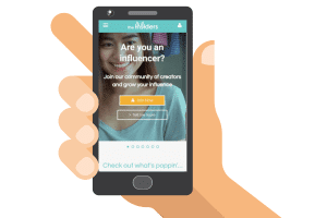 The Insiders website on mobile