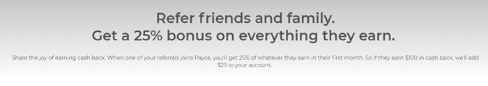 Payce referral program