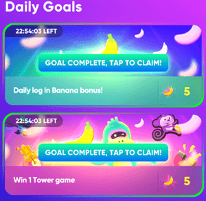 TallyUP daily goals
