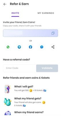 mGamer referral program