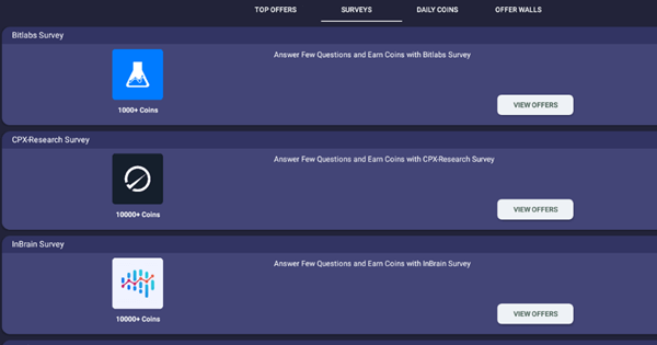 RevCash paid surveys