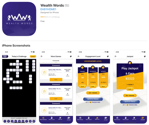 Wealth Words app