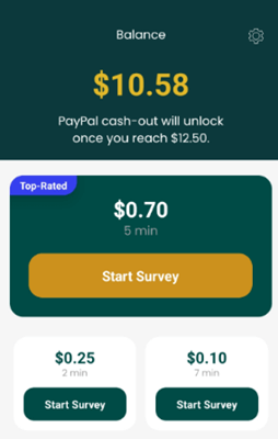 Surveys in the MultiPolls app