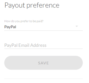 Askable payment method: PayPal