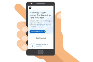 Mobile version of McMoney