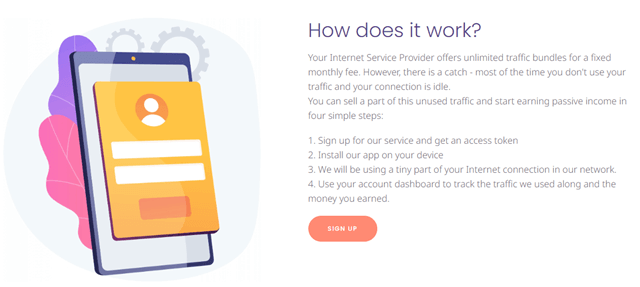 How to earn from Traffmonetizer