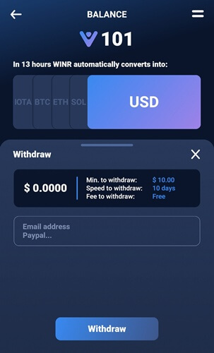 Toy Town payout options