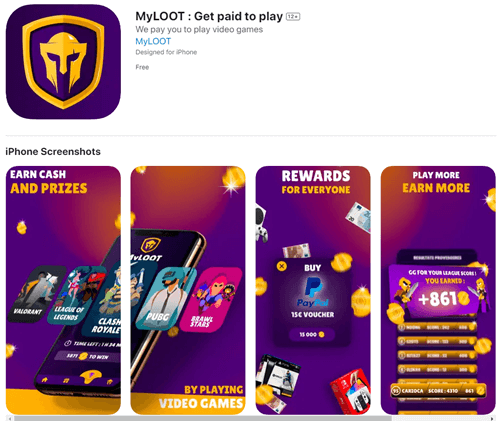 MyLOOT app for Android and iOS