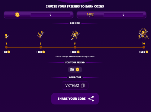 MyLOOT referral program rewards