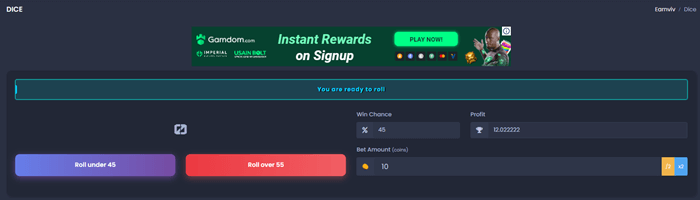 Betting games of Earnviv