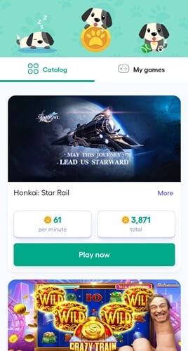 Playing games on Lovely Pet