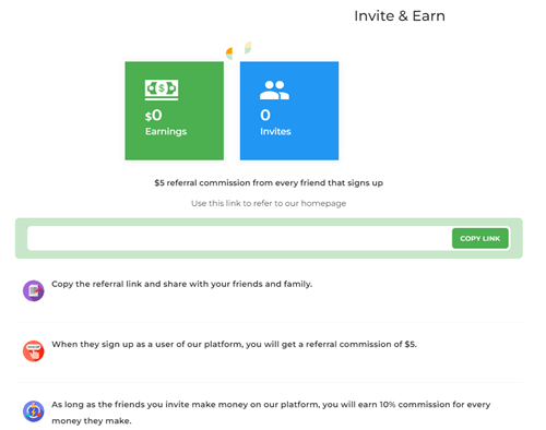 DollarTub referral program