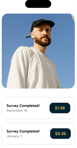 Paid surveys in the Benjamin app