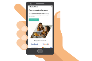 Tester Work on a mobile browser