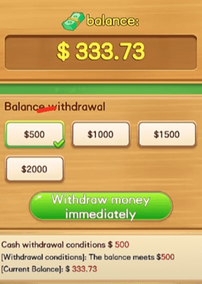 Words to Win payout threshold