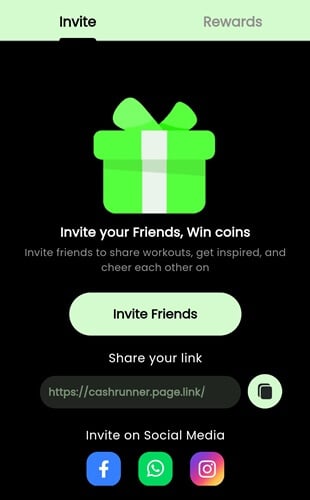 Cash Runner referral program