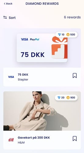 Stepler payout options