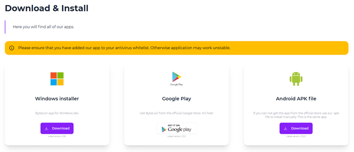 How to earn from ByteLixir