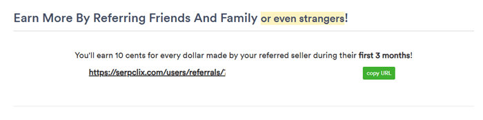 SerpClix referral program