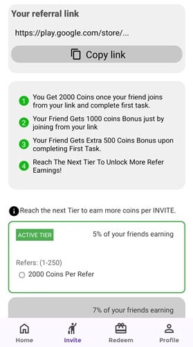 WinX referral program