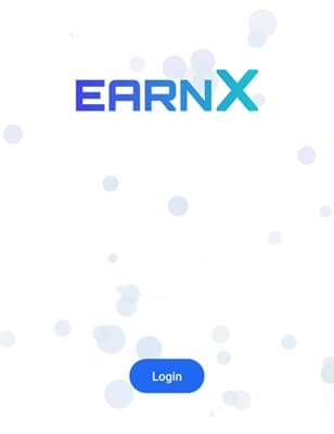 Signing up for EarnX with Google
