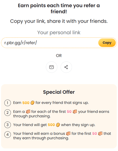 Playback Rewards referral program
