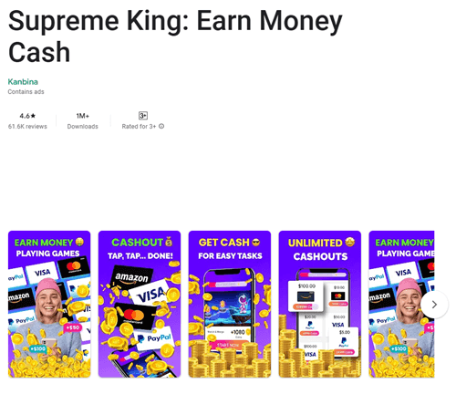 Supreme King app on Google Play