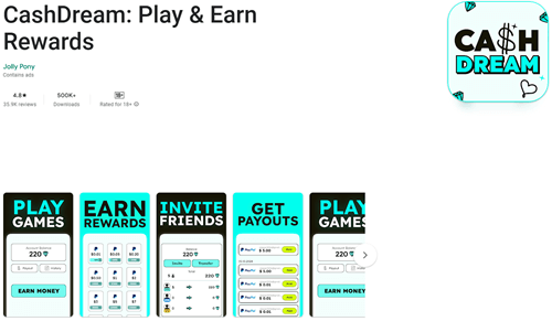 CashDream app for Android