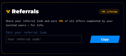 Halos.gg referral program