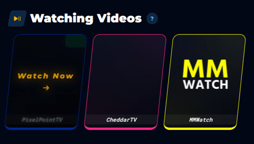 Watching videos on Halos.gg