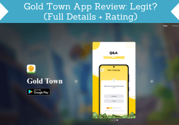 gold town app review header