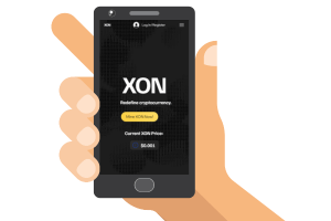 XON Universe dashboard on a phone