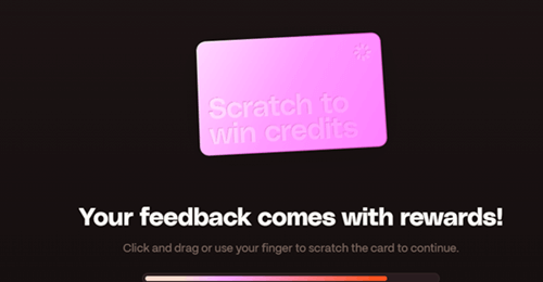 Giving feedback on two AI answers on Yupp.ai