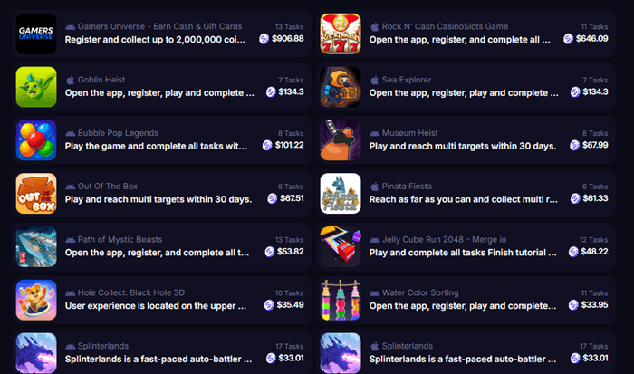 Klink paid offers
