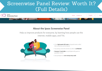 screenwise panel review header